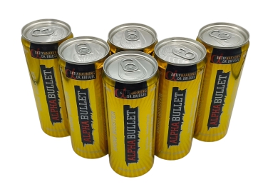 24 x 0,33l Alpha Bullet AMINO Booster | Fruity Citrus